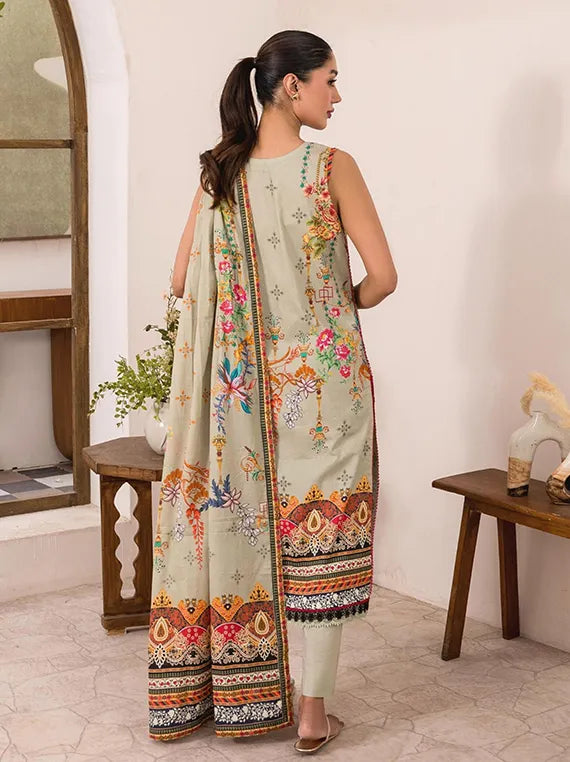Firdous Luxury Summer Lawn Collection 2025 (D-150)