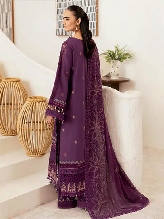 Ghazal by Ramsha Luxury Lawn Collection 2025 Vol-04 (G-408)