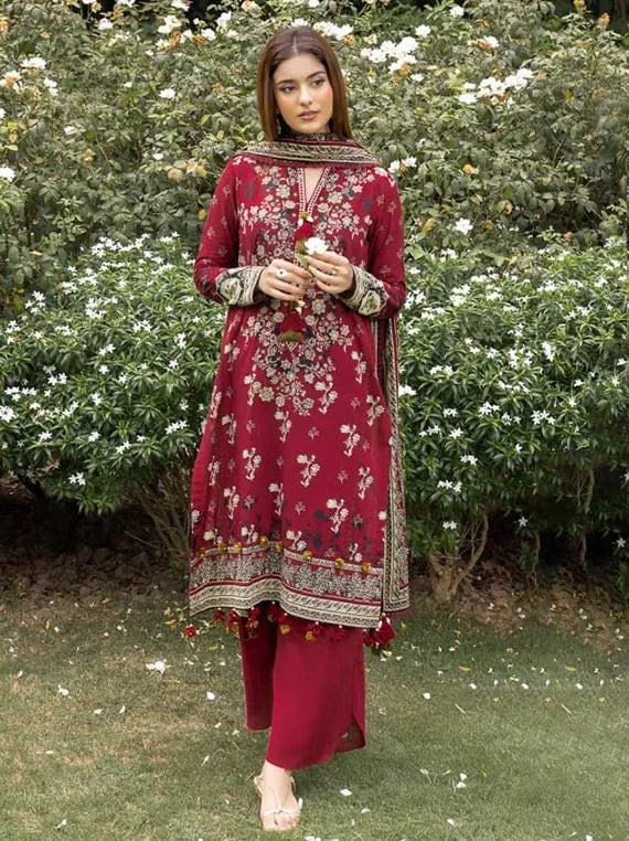 Gul Ahmed Winter Essentials Khaddar Collection 2025 (K-52035)