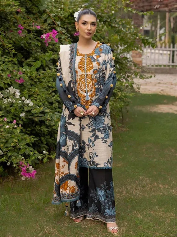 Gul Ahmed Winter Essentials Khaddar Collection 2025 (K-52042)