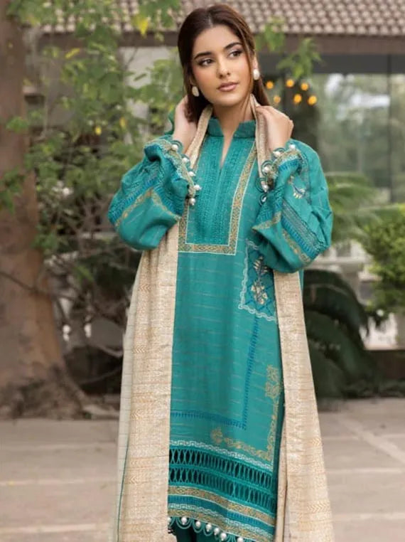 Gul Ahmed Winter Essentials Khaddar Collection 2025 (K-52059)