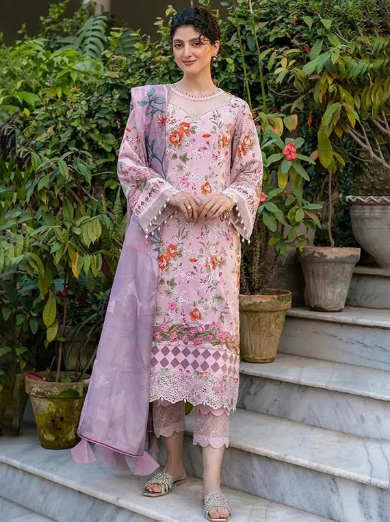 Gulkari Chikankari Lawn Collection 2025 By Asifa & Nabeel (GKL-09)