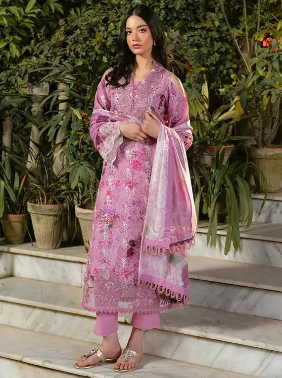 Gulkari Chikankari Lawn Collection 2025 By Asifa & Nabeel (GKL-10)