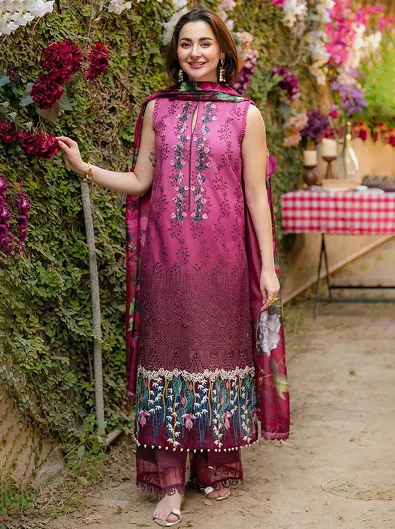 Gulkari Chikankari Lawn Collection 2025 By Asifa & Nabeel (GKL-13)