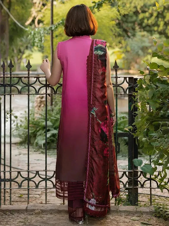 Gulkari Chikankari Lawn Collection 2025 By Asifa & Nabeel (GKL-13)