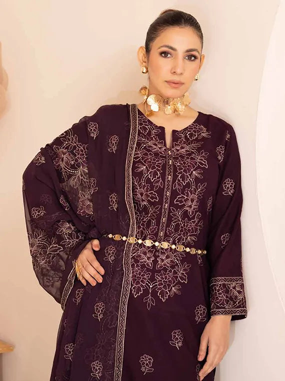 Hania Karandi Lawn Collection 2025 By Noor E Fajar (KR-197)