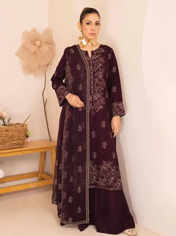 Hania Karandi Lawn Collection 2025 By Noor E Fajar (KR-197)