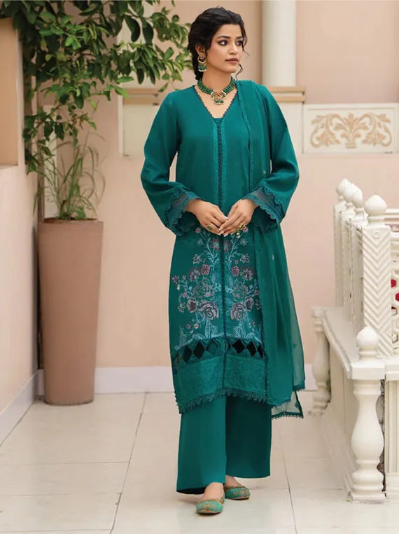 ILANA Embroidered Karandi Collection 2024 By Panache (D-09)
