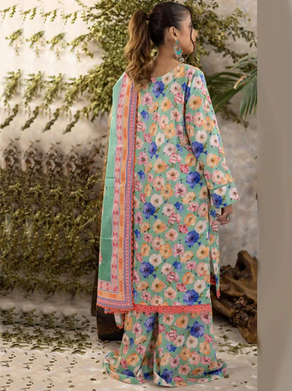 Identic Separtes Khaddar Collection 2023 By Regalia (D-08)