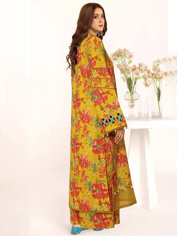 Inaaya Printed Khaddar Collection 2024 By Johra (JH-1039)