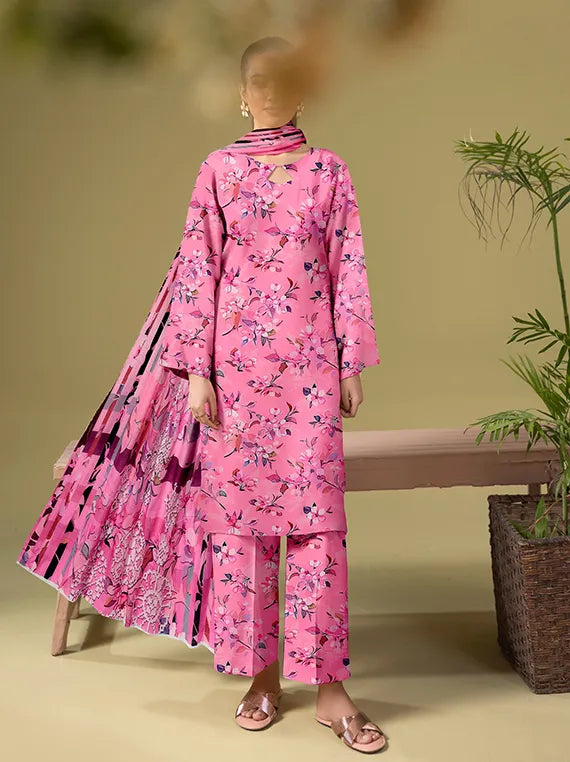 Jahaan Digital Printed Viscose Collection 2025 By Fantak (D-02)