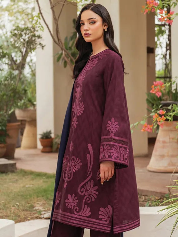 Jazmin Embroidered Winter Collection 2024 (UW-0115)