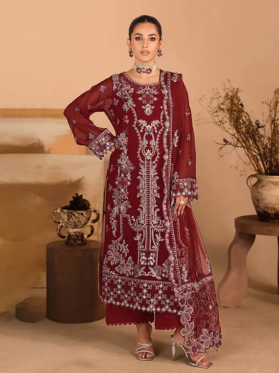 Kashish by Ramsha Luxury Chiffon Collection 2025 Vol-03 (K-306)