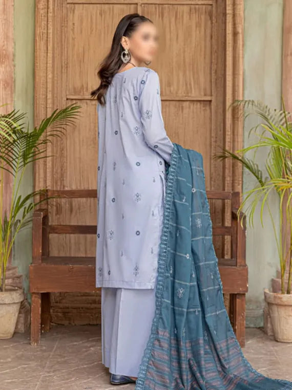 Khayaal by Fantak Embroidered Lawn Collection 2025 Vol-01 (D-06)