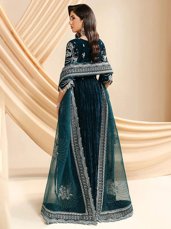 Lameur Luxury Handmade Velvet Collection 2025 By Alizeh (AF-VLT-2214-Mystique)