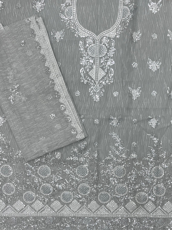 Luxury Fancy Embroidered Karandi Edit25 (IQ94-02)