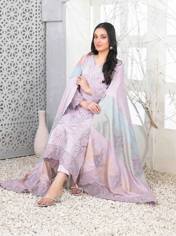 Mabel Fancy Lawn Collection 2025 By Tawakkal Fabric (D-1022)