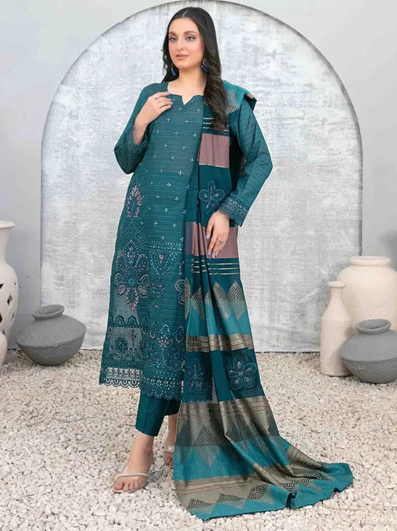 Mabel Fancy Lawn Collection 2025 By Tawakkal Fabric (D-1028)