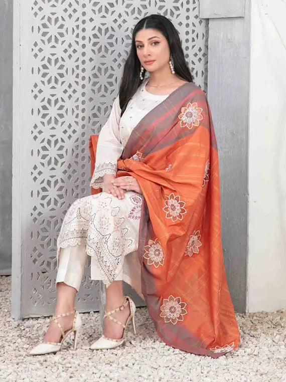 Mabel Fancy Lawn Collection 2025 By Tawakkal Fabric (D-1029)