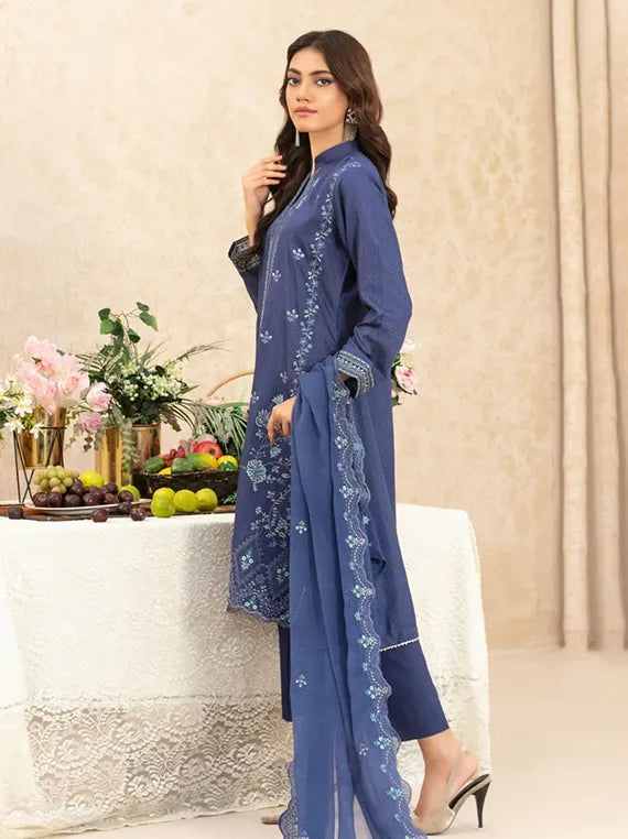 Machel Embroidered Viscose Collection 2025 by Tawakkal Fabrics (D-03)