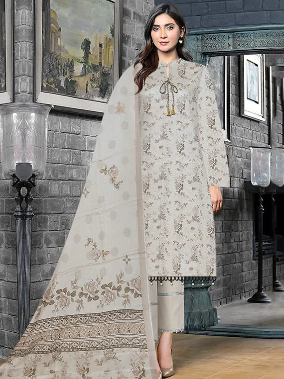 Mah Jabeen Printed Lawn Collection 2025 By Lasani (D-01)