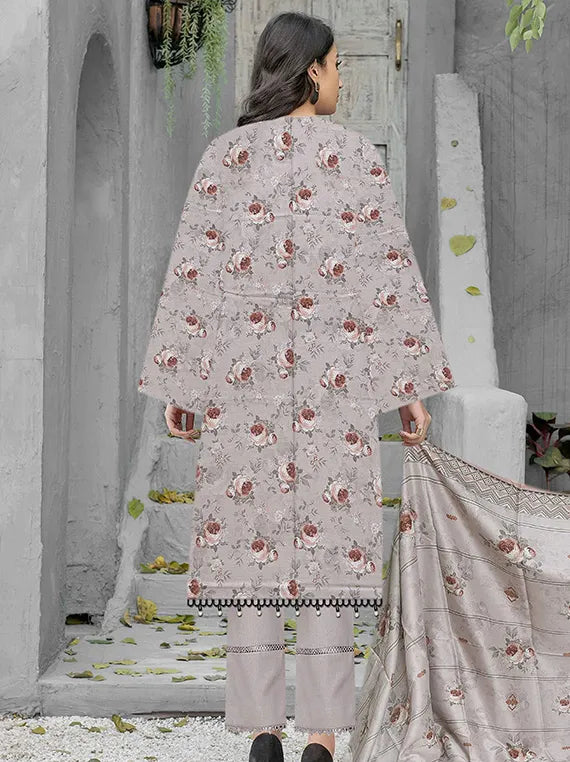 Mah Jabeen Printed Lawn Collection 2025 By Lasani (D-02)