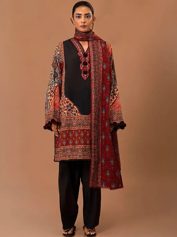 Mahay By Sana Safinaz Winter Collection 2024 (19A)