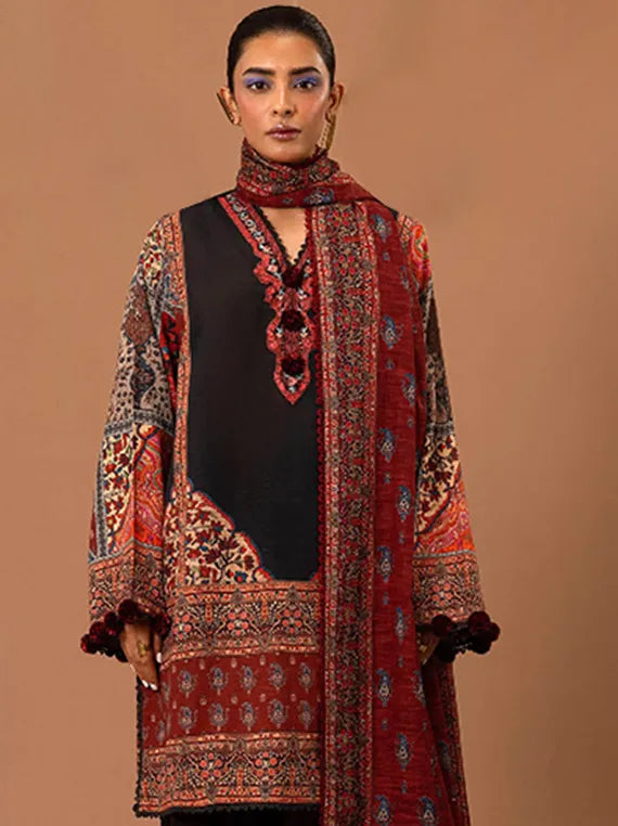 Mahay By Sana Safinaz Winter Collection 2024 (19A)
