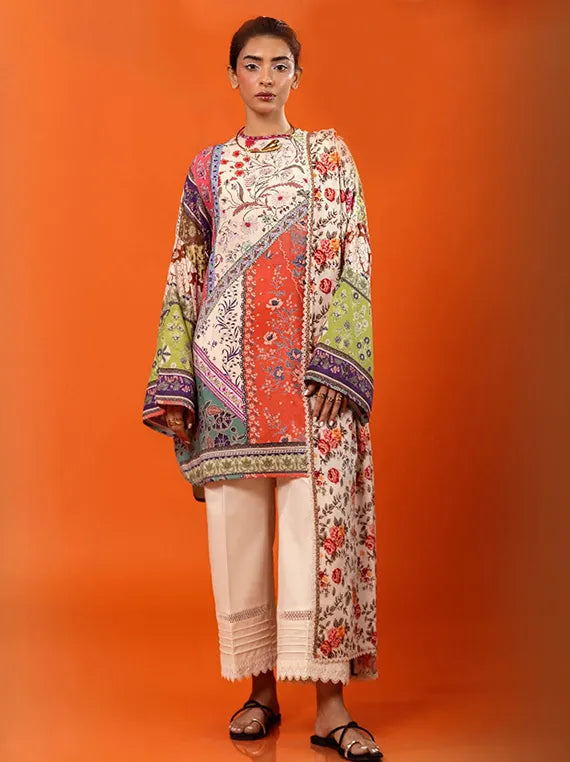 Mahay By Sana Safinaz Winter Collection 2024 (20A)