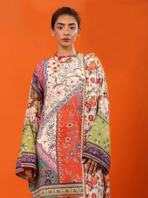 Mahay By Sana Safinaz Winter Collection 2024 (20A)