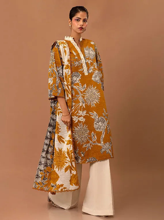 Mahay By Sana Safinaz Winter Collection 2024 (23B)