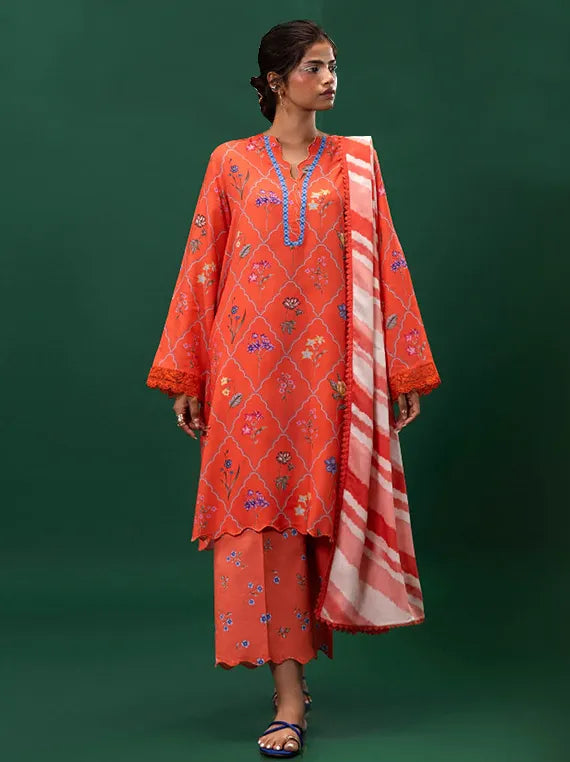 Mahay By Sana Safinaz Winter Collection 2024 (24B)