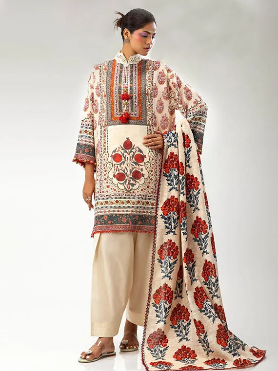 Mahay By Sana Safinaz Winter Collection 2024 (3A)
