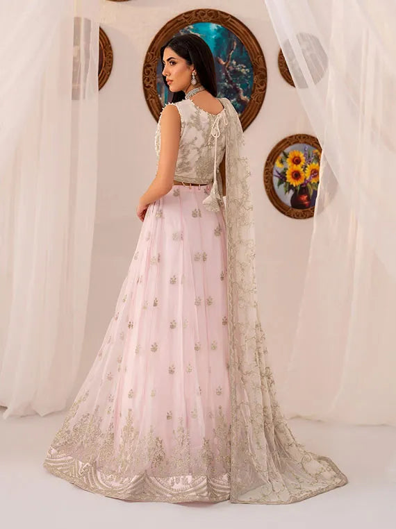 Maheer Festive Formal Collection 2024 By Zarif (ZMU 01 PEARL)