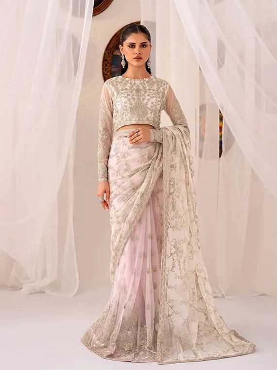 Maheer Festive Formal Collection 2024 By Zarif (ZMU 01 PEARL)