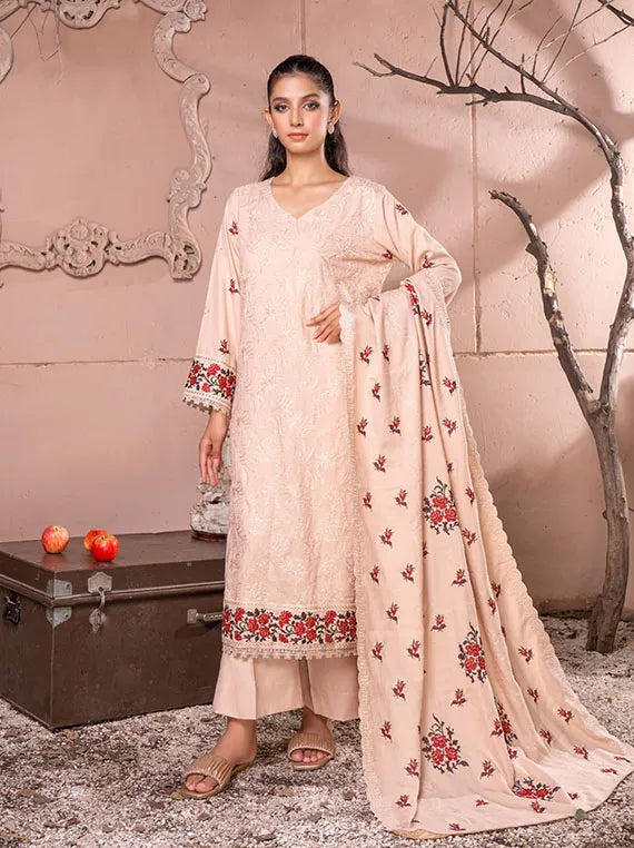 Manizay Gulfam Embroidered Dhanak Collection 2024 (M-02)