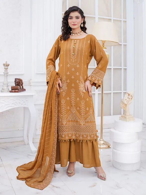 Manzel Chikenkari Karandi Collection 2025 By Manizay (M-02)