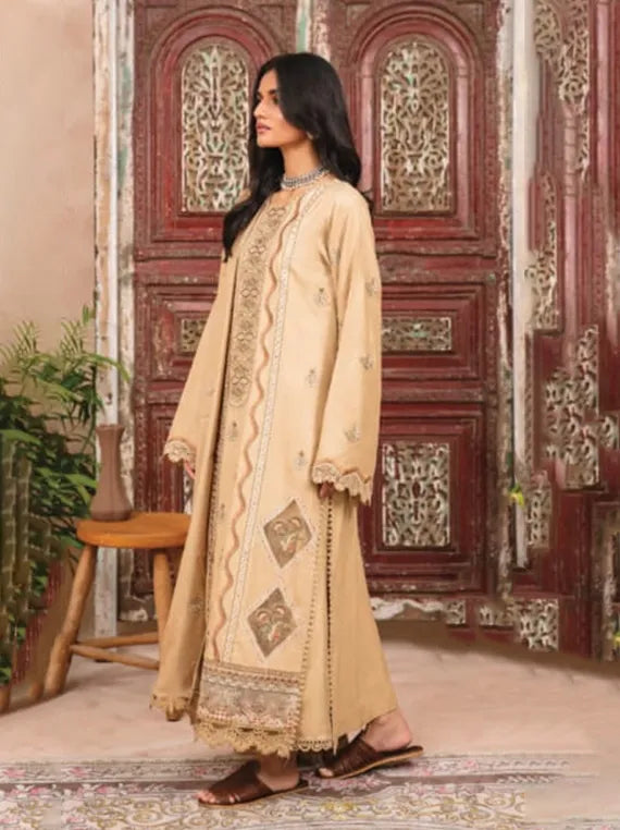Mayal Embroidered Woollen Collection 2024 By Celts (D-02)