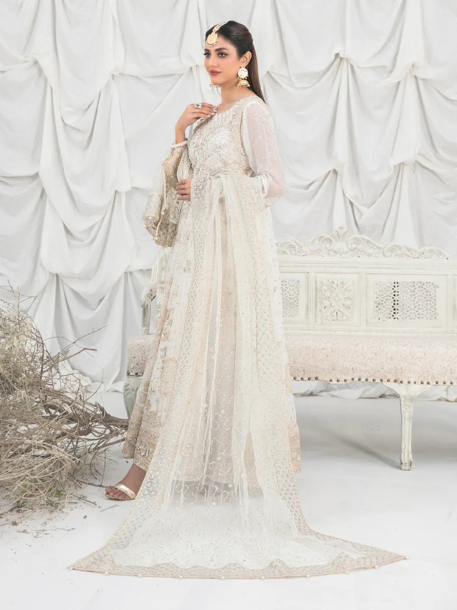 Meharzad Semi-Stitched Maxi Collection 2024 By Tawakkal Fabric (D-1362)