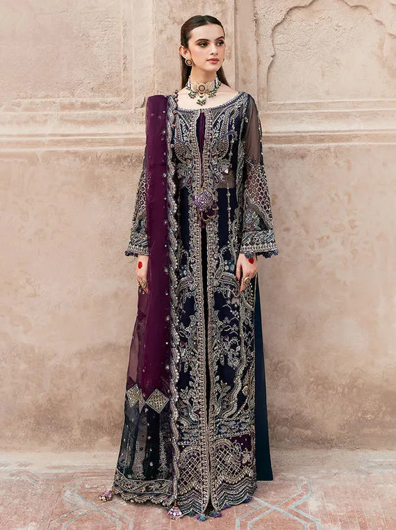 Mehfil by Shagna Festive Formals Collection 2025 (SF09-NEEL)