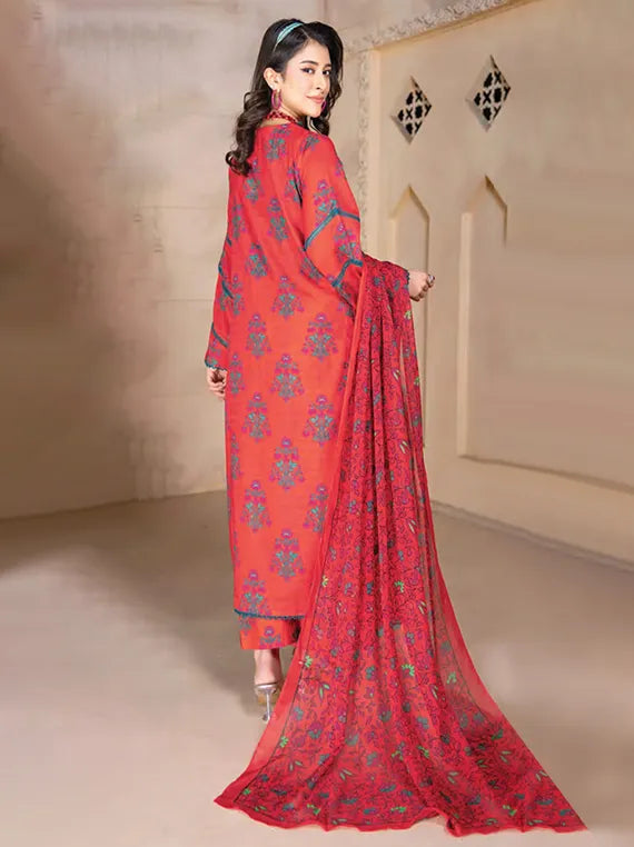 Mehroz Printed Lawn Collection 2025 Vol-01 (D-06)