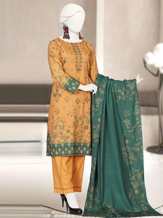 Mehru Embroidered Linen Collection 2025 by ABC (D-04)