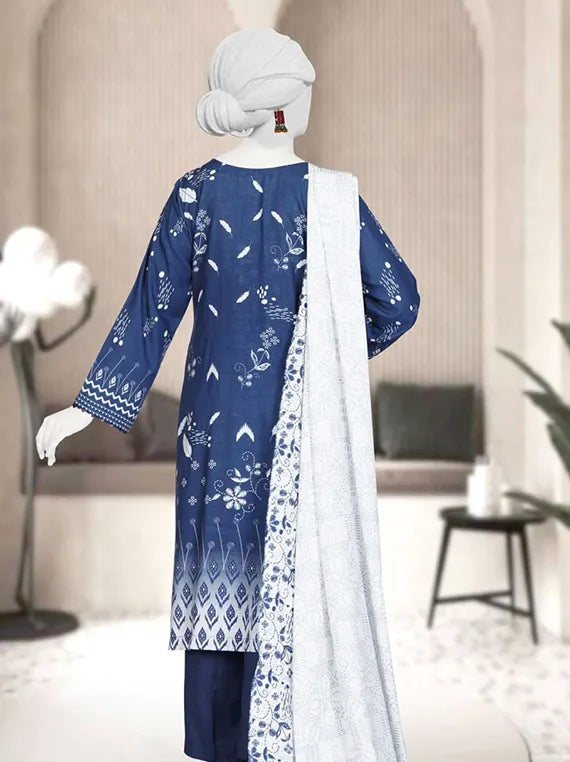 Mehru Embroidered Linen Collection 2025 by ABC (D-05)