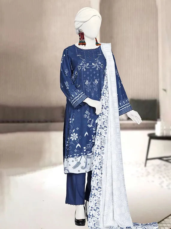 Mehru Embroidered Linen Collection 2025 by ABC (D-05)