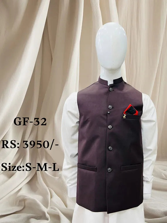 Mens Waistcoat Imported Blended Collection 2024 (GF-32-03)