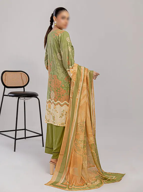 Meraki Embroidered Staple Doriya Collection 2025 By Fantak (D-04)