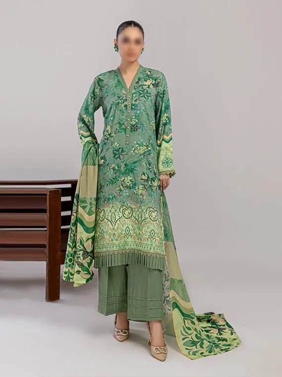 Meraki Embroidered Staple Doriya Collection 2025 By Fantak (D-05)