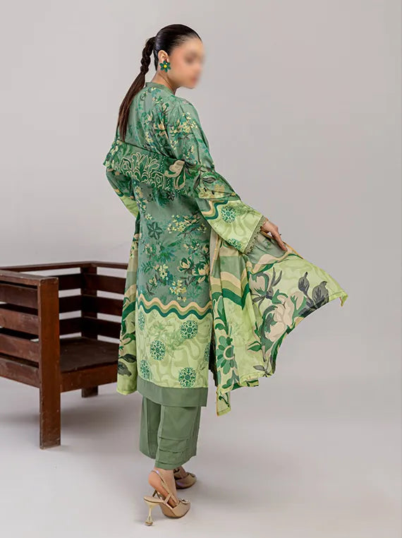 Meraki Embroidered Staple Doriya Collection 2025 By Fantak (D-05)