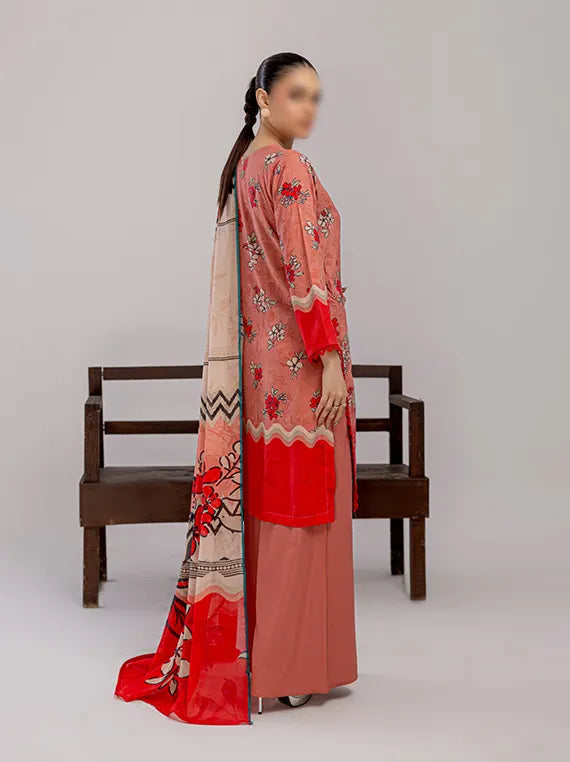 Meraki Embroidered Staple Doriya Collection 2025 By Fantak (D-08)