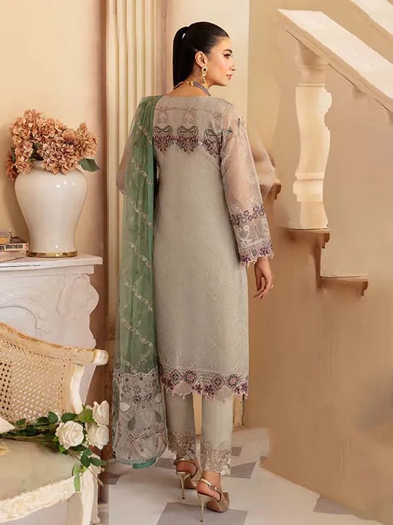 Minhal By Ramsha Organza Collection 2024 Vol-12 (M-1202)